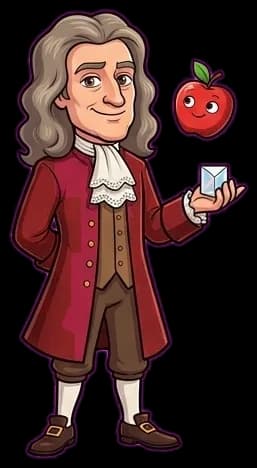 Sir Isaac Newton, the guide on the O/L Science trail